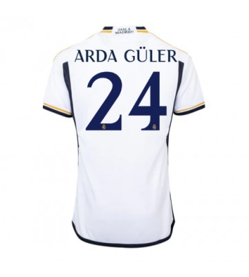 Real Madrid Arda Guler #24 Koszulka Podstawowych 2023-24 Krótki Rękaw